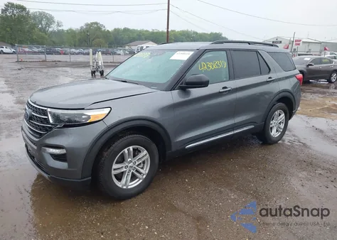 2021 Ford Explorer Xlt from USA, damaged, VIN 1FMSK8DH1MGC44878